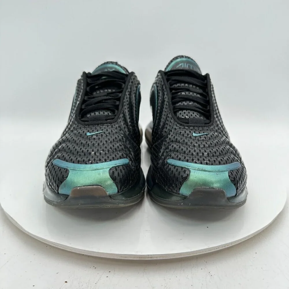 Nike Air Max 720 Throwback Future Youth Size 7Y Women 8.5 AQ3196-003 Black Shoes